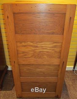 Antique Legal Sized Tiger Oak File Cabinet By Library Bureau Makers