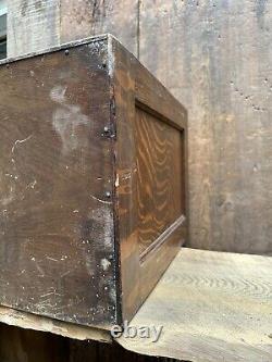 Antique Library 6 Drawer Card File Cabinet Excellent Shape Oak Globe Wernicke