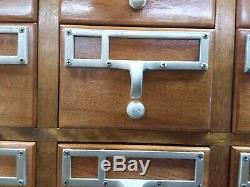 Antique Library Card Catalog