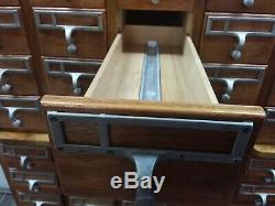 Antique Library Card Catalog