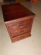 Antique Library Card Catalog 3 Drawer Oak Cabinet, Refund On Shipping
