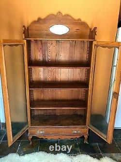 Antique Limbert Vanraalte Hutch China Cabinet 1920's Holland Mich. Vintage Find