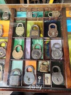 Antique Lock Display