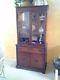 Antique Mahogany Bookcase/china Cabinet Excellent Condition