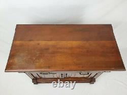 Antique Mahogany Cabinet Commode Wash Stand Eastlake Victorian 1800's