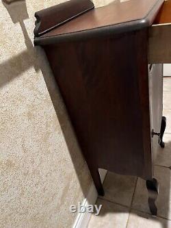 Antique Mahogany Music Cabinet