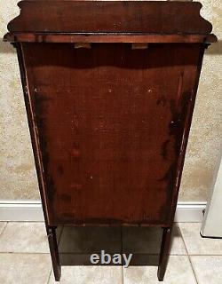 Antique Mahogany Music Cabinet