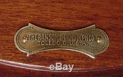 Antique Mahogany Ransom & Randolph Co. Dental Cabinet Model #66