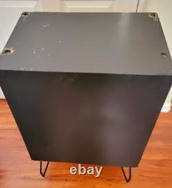 Antique Maple Wood Apothecary Cabinet 14 Dovetail Drawers Documents 53X23X 16