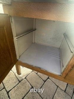 Antique Marsh High Point Hoosier Kitchen Cabinet With Flour Sifter