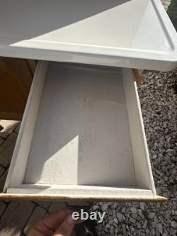 Antique Marsh High Point Hoosier Kitchen Cabinet With Flour Sifter