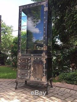 Antique Max Woocher 1930's medical/doctors cabinet Steampunk/Industrial