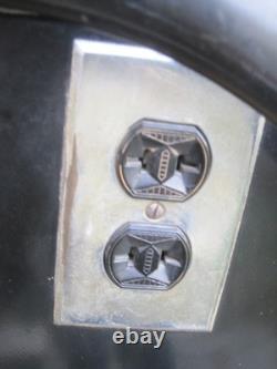 Antique Medical Podiatry Dental Metal Glass Cabinet with Bottles Electric Bosworth