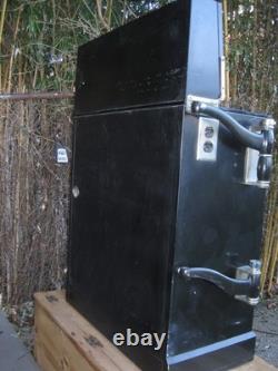 Antique Medical Podiatry Dental Metal Glass Cabinet with Bottles Electric Bosworth