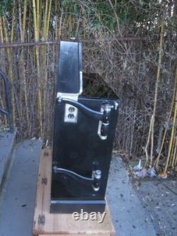 Antique Medical Podiatry Dental Metal Glass Cabinet with Bottles Electric Bosworth