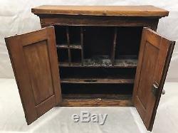 Antique Medicine Apothecary Cabinet w. Storage Spaces