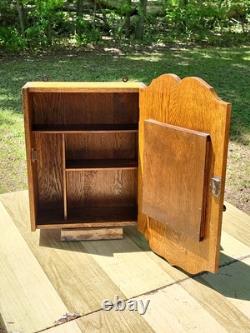 Antique Medicine Cabinet Vintage Oak Medicine Cabinet Solid Oak Very Clean