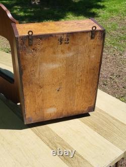 Antique Medicine Cabinet Vintage Oak Medicine Cabinet Solid Oak Very Clean