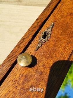 Antique Medicine Cabinet Vintage Oak Medicine Cabinet Solid Oak Very Clean