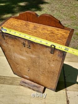 Antique Medicine Cabinet Vintage Oak Medicine Cabinet Solid Oak Very Clean