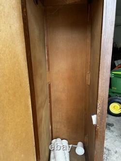 Antique Mid Century Chifforobe Cabinet