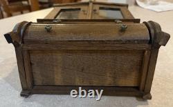 Antique Miniature Wooden Hutch Cupboard Primitive Doll Furniture Free Shipping