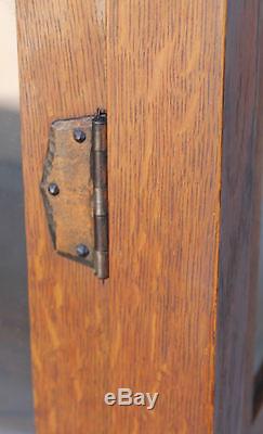 Antique Mission Oak China Curio Cabinet Limbert original finish