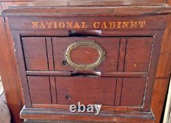 Antique National Cabinet Company Document Storage 2 drawer 1800s-2481.23