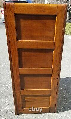 Antique Oak 20 Drawer File Cabinet Apothecary Collections