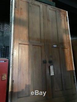 Antique Oak 4 X 9 Pantry Frame Doors Built In Cabinet Face Farmhouse Cabinet