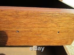 Antique Oak 8 Draw Jewelry, Dental, Sewing, Library, File Cabinet