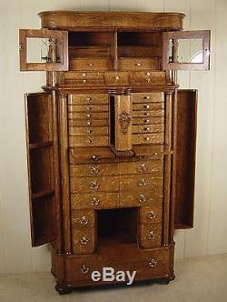 Antique Oak American Cabinet Co. Dental Cabinet #56