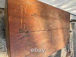 Antique Oak Apothecary Cabinet File General Store Hardware Library 48 Drawers