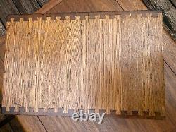 Antique Oak Card Index Catalog Cabinet-The Globe Wernicke Co. WG-15816, 1 Drawer