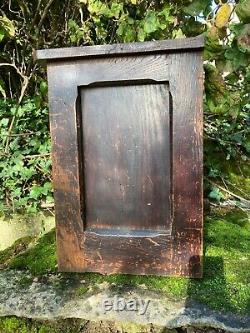 Antique Oak Cased Industrial Printers Cabinet, Great Original Patina