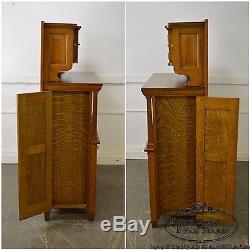 Antique Oak Dentist Cabinet by The American Cabinet Co