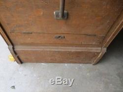 Antique Oak File Cabinet