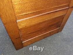 Antique Oak File Cabinet