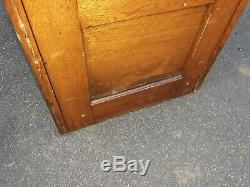 Antique Oak File Cabinet