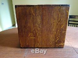 Antique Oak File Cabinet-Library Bureau Solmakers-6 Drawer, Very Early Rare