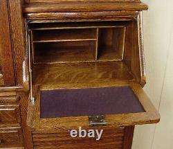 Antique Oak Harvard Co. Dental Cabinet Model #46X
