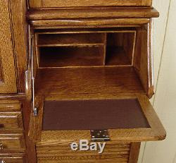 Antique Oak Harvard Co. Dental Cabinet Model #46X