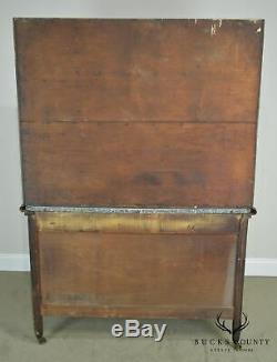 Antique Oak Hoosier Cabinet by Sellers
