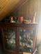 Antique Oak Large Late Victorian China Cabinet