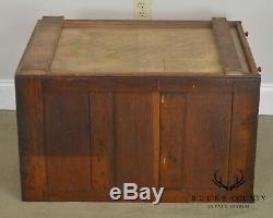 Antique Oak Map Cabinet Section (B)