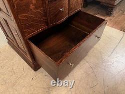 Antique Oak Ransom & Randolph Co. Deluxe Model Dental Cabinet #35