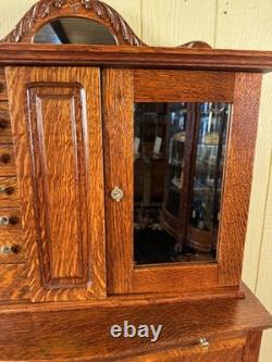 Antique Oak Ransom & Randolph Co. Dental Cabinet #40