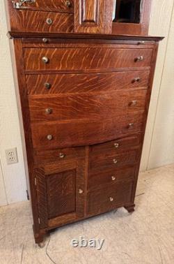 Antique Oak Ransom & Randolph Co. Dental Cabinet #40
