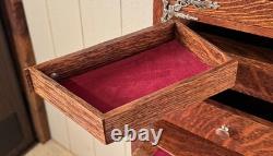 Antique Oak Ransom & Randolph Co. Dental Cabinet #40