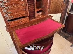 Antique Oak Ransom & Randolph Co. Dental Cabinet #40